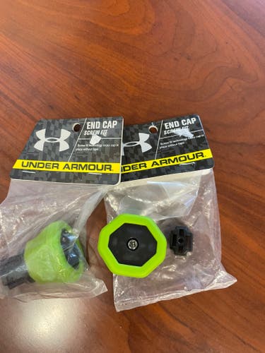 New Under Armour End Cap Green/Black (2 Packages)