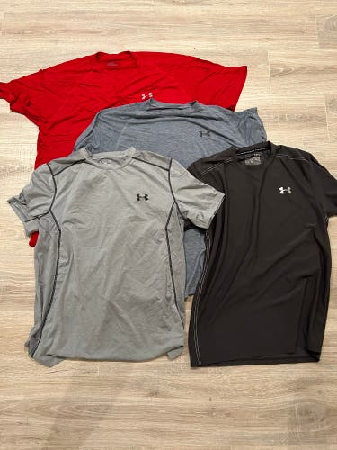 4 under armour tees
