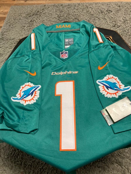 Nike, Shirts, Tua Tagovailoa Throwback Jersey Miami Dolphins Nwt Various  Sizes