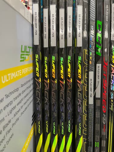 New Int. CCM Super Tacks AS4 Pro Hockey Sticks