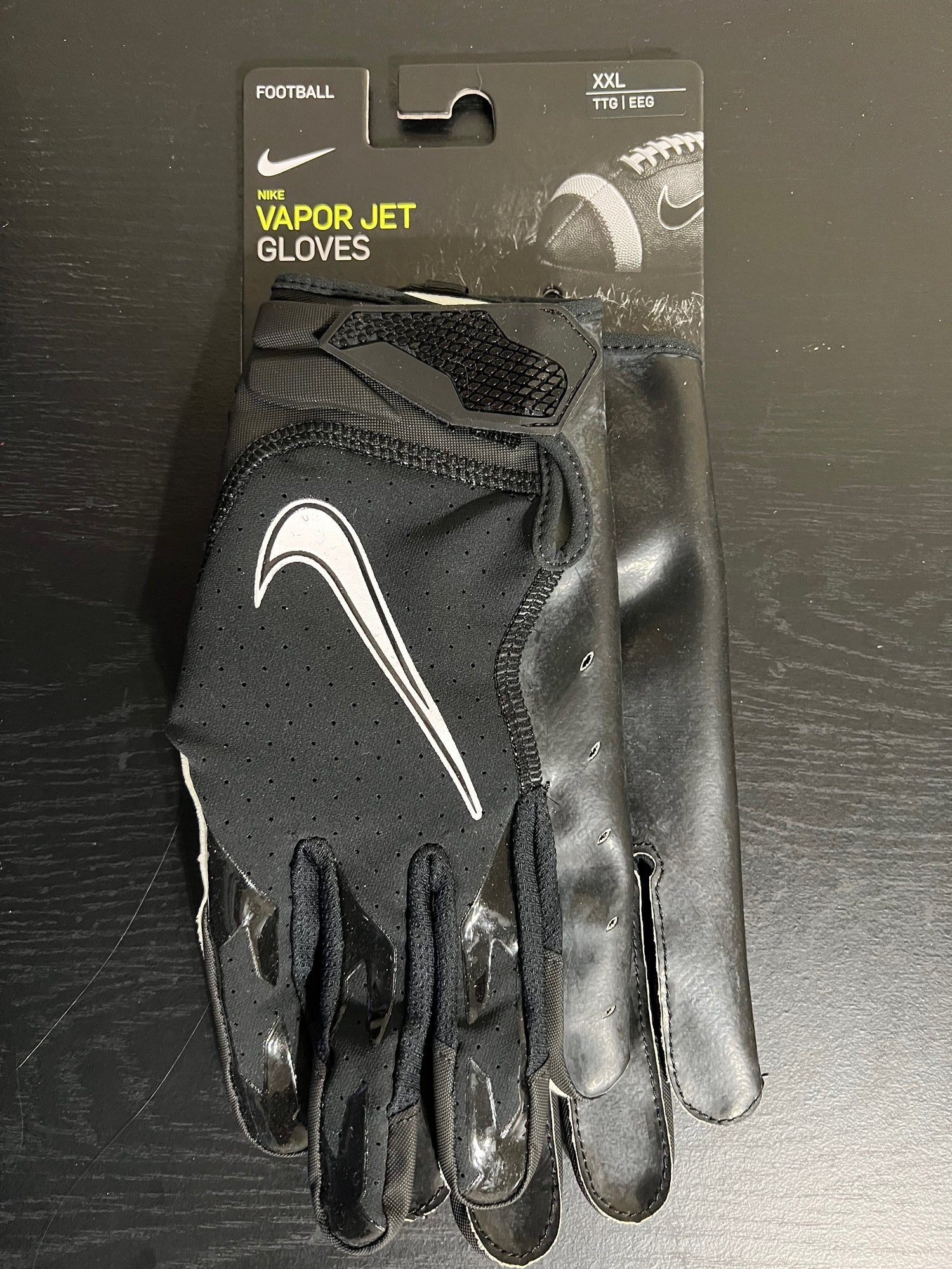 NEW Nike Vapor Fly NFL Dallas Cowboys Football WR Player Gloves PGF397 091  Sz M