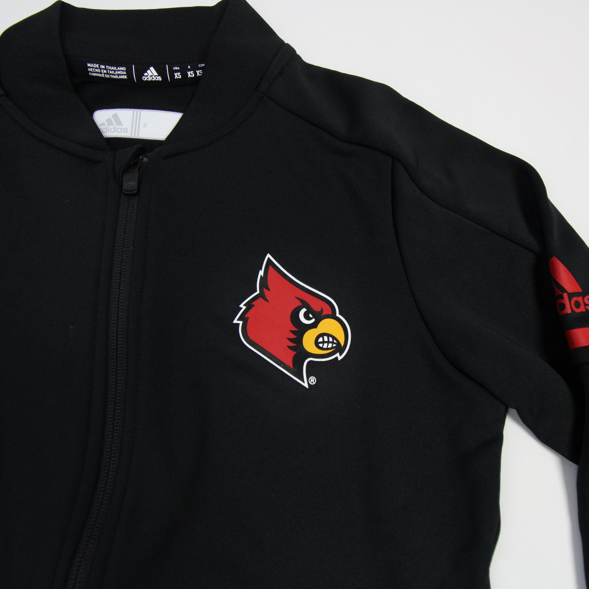 Louisville Cardinals adidas Climawarm Jacket Women's Black New XS