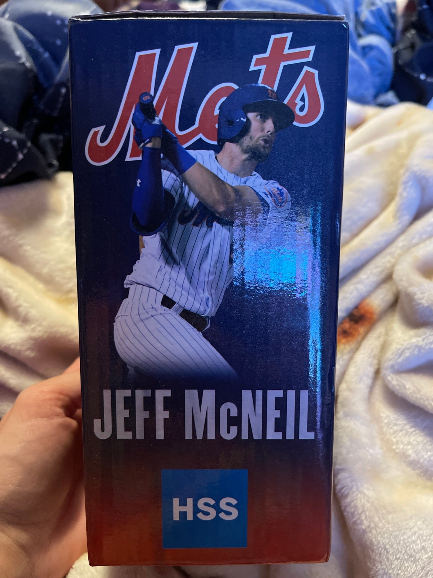 Framed Jeff McNeil New York Mets Autographed White Nike Authentic Jersey