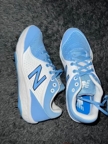 Blue Adult Unisex New Size 9.0 (Women's 10) Metal New Balance Cleats