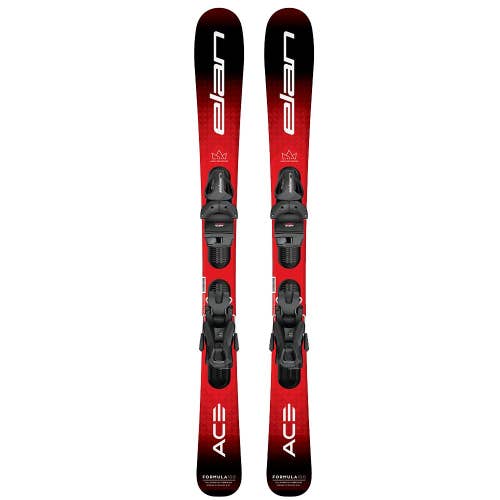 NEW 2024Elan Formula 100 cm kids Skis  System with EL 4.5 GW size adjustable Bindings
