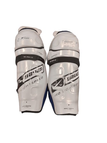 Used Bauer Lightspeed 13" Hockey Shin Guards