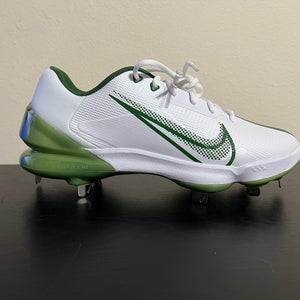 Nike Force Zoom Trout 7 Pro Baseball Cleats Metal CQ7224-100 Mens Size 8.5