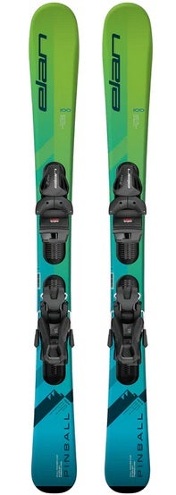 NEW 2023 Elan 80cm pinball Kids skis with EL 4.5 GW System size adjustable Bindings