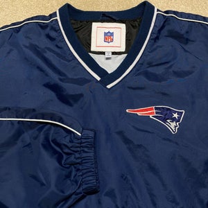 New England Patriots Jacket Men XL Sports Illustrated NFL Football Coat Pullover