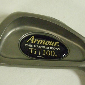 Tommy Armour Ti 100 9 Iron (Steel Stiff) 9i Ti-100 Golf Club