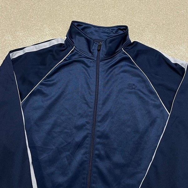 Starter Men's Windbreaker Jacket - Navy - XXL