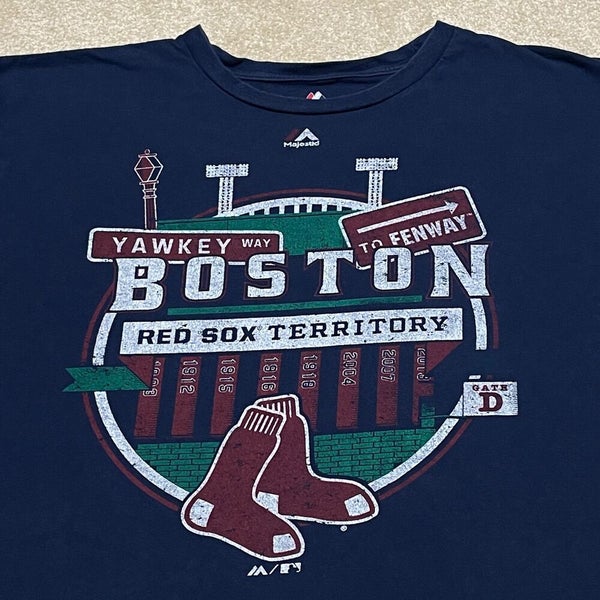 Official boston Red Sox Majestic Mlb 1916 World Series Vintage T