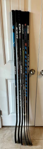 6 Senior Hockey Sticks