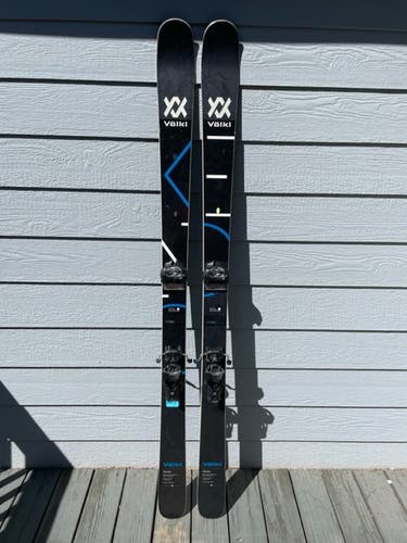 Used Men's 2018 Volkl All Mountain Kendo Skis 177 cm with Tyrolia Attack 13 bindings