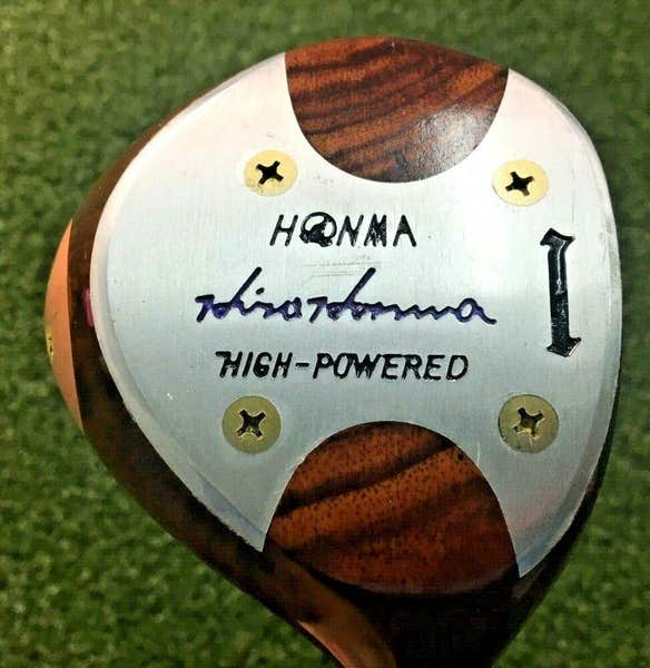 Honma Hiro High-Powered Persimmon Carbon Driver RH / 90g Japan