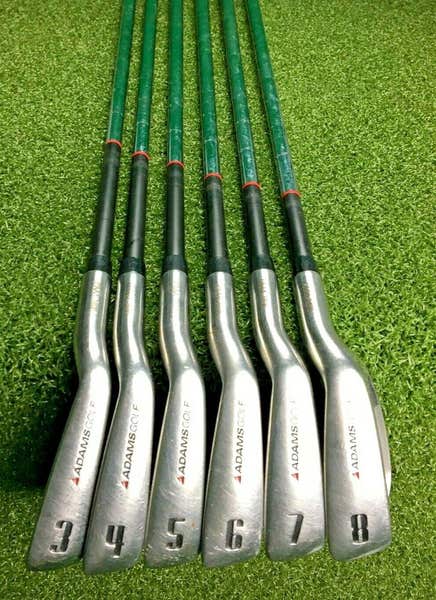 Adams Golf – Fers Tight Lies Tour – Set 3-PW – Acier Régulier – Main Droite