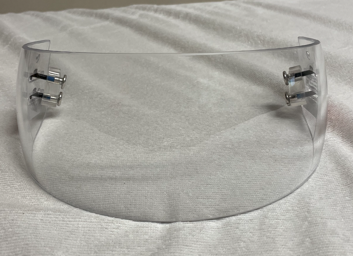 Used Ronin Half-Face Visor