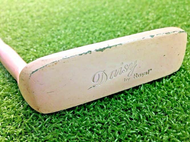 Royal Daisy Painted Putter  / RH / ~33.5" Steel  / Good Vintage Grip / mm6774