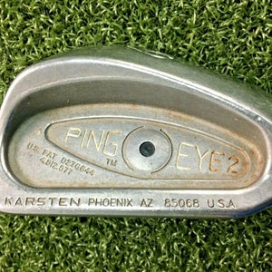Ping Eye 2 Black Dot 9 Iron  /  RH  /  ZZ Lite Stiff Steel ~35" / Nice / mm4398
