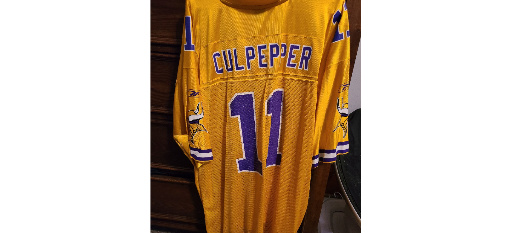 Minnesota Vikings DAUNTE CULPEPPER 11 Reebok NFL Jersey on 