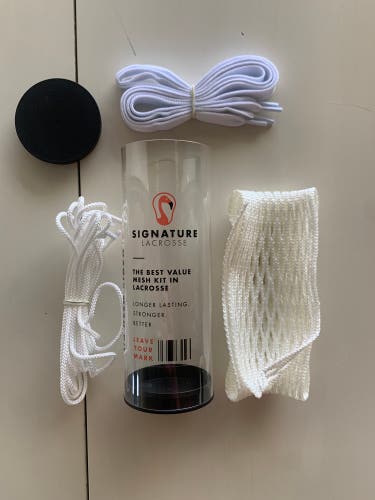 New Signature Lacrosse Magik Mesh Kit