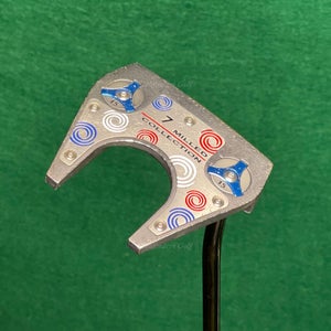 Odyssey Milled Collection #7 35" Single-Bend Mallet Putter Golf Club