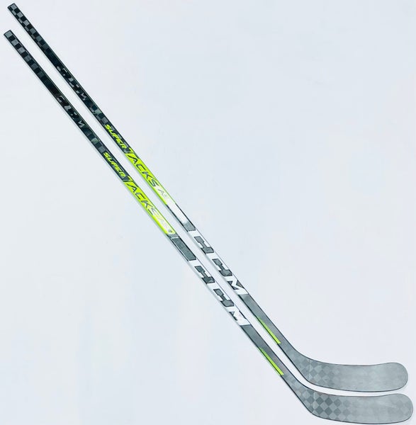 New 2 Pack CCM Supertacks AS2 Pro Hockey Stick-LH-75 Flex-P90M-Stick' Em grip