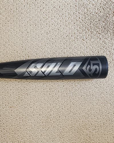 Used USSSA Certified 2021 Louisville Slugger Alloy Solo Bat (-10) 20 oz 30"