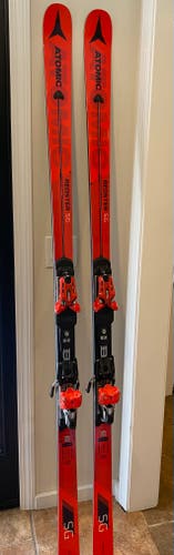 Used Atomic Racing Redster FIS SG Skis With Bindings Max Din 16