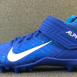 Nike Alpha Menace Varsity 2 Football Cleats AQ8154-400 Blue Men's size 13