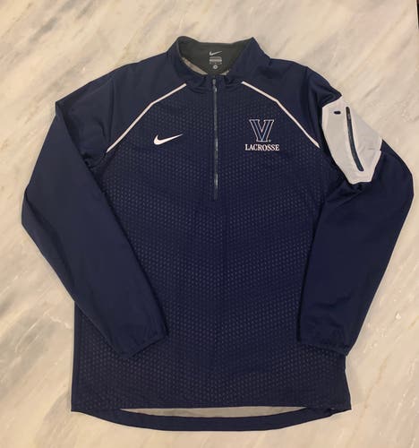 Villanova Lacrosse Team Issued Nike Quarter Zip Windbreaker