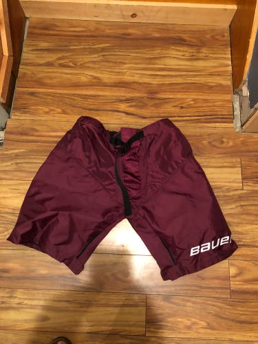 Red Used Large Bauer  Pant Shell