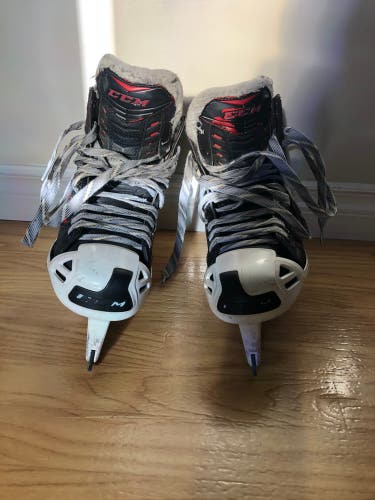 Used CCM Regular Width  Size 11.5 RBZ Hockey Goalie Skates