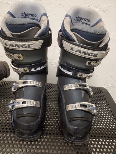 Used Unisex Lange Ski Boots 23-23.5
