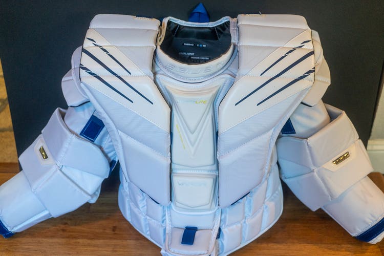 Used Medium Bauer Hyperlite Goalie Custom Chest Protector