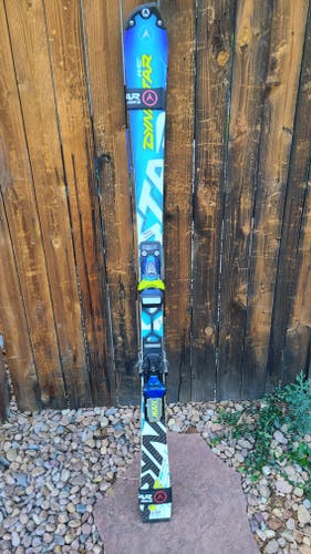 Used Dynastar Racing Speed Omeglass World Cup Skis With Bindings Max Din 10