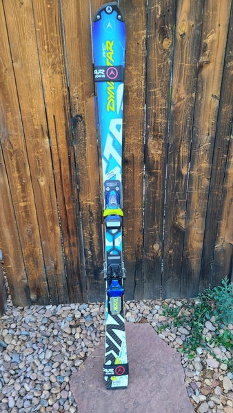 Used Dynastar Racing Speed Omeglass World Cup Skis With Bindings Max Din 10