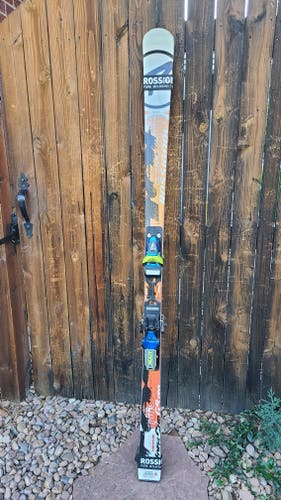 Used Unisex Rossignol Racing Radical World Cup GS Pro Skis With Bindings Max Din 10