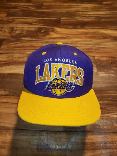Los Angeles Lakers NBA Basketball Mitchell & Ness Hardwood Classics Hat Snapback
