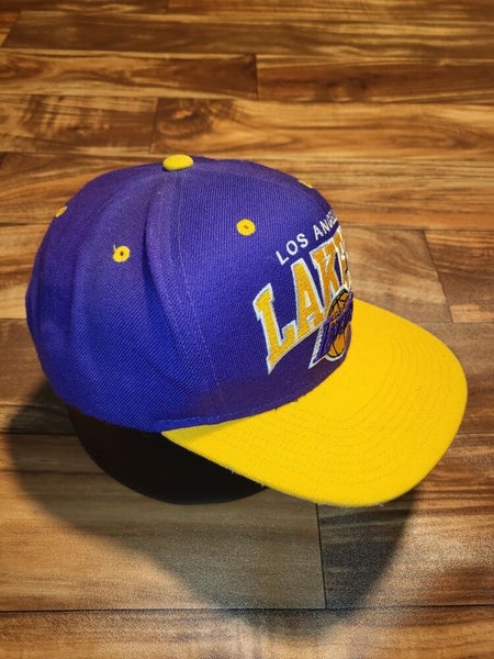 Los Angeles Lakers NBA Basketball Mitchell & Ness Hardwood Classics Hat  Snapback