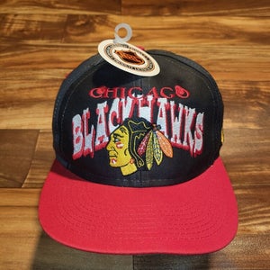 NEW Vintage Rare Chicago Blackhawks NHL Hockey Vtg Sports Hat Cap Snapback