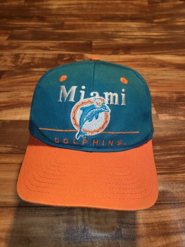 Vintage Miami Dolphins NFL Sports Eastport Football Vtg Sports Hat Cap Snapback