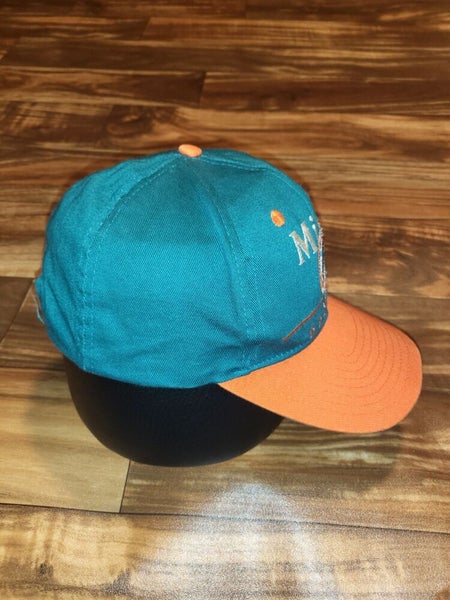 NFL, Accessories, Vintage Miami Dolphins Snapback Team Nfl Hat Cap  Football Teal Gray Orange