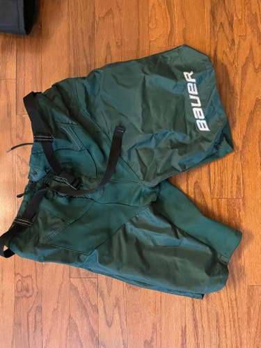 Green Used Large Bauer None Pant Shell