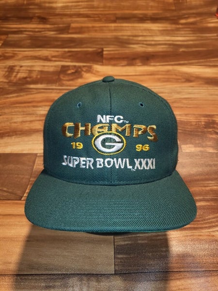 Vintage Green Bay Packers NFL Sports Super Bowl XXXI Champion Wool Hat  Snapback