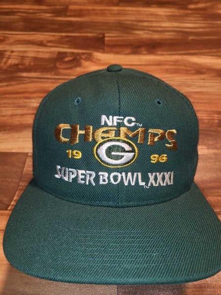 NFL Game Day, Accessories, Vintage Nfl Green Bay Packers Super Bowl 3 Xxxi  Champions Snapback Hat Cap Rare