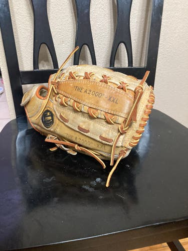 Re-laced/reconditioned Wilson “The A2000” XXL Outfield Glove