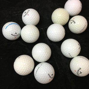 Callaway Hex Chrome/ Chrome+ ....12 Premium AAA Used Golf Balls...FREE SHIPPING!