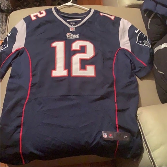 Nike Onfield Women's New England Patriots #12 Tom Brady Red Jersey