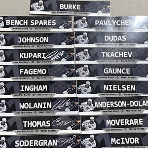 Ontario Reign Locker Room Nameplates HONORING SUTTER 3109